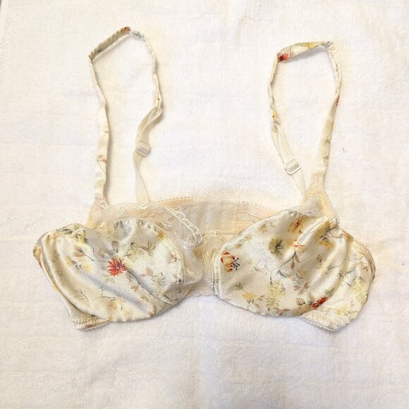 Valentino Other - Vintage floral Valentino unlined bra